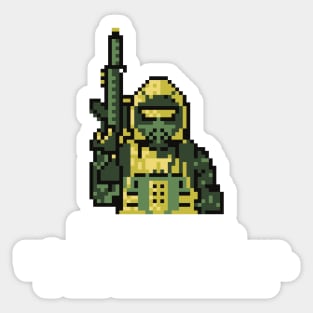 Mission Failed Game Quote Pixel Art Sticker